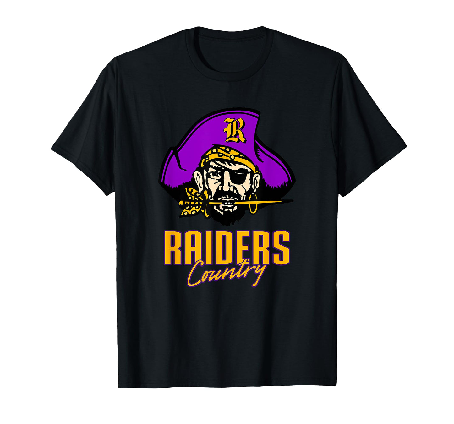 Reynoldsburg Raiders Logo Country HS T-Shirt