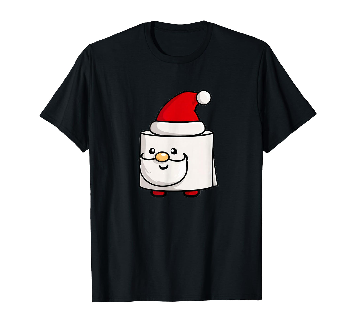 Xmas Toilet Paper Costume in Santa Claus Style T-Shirt