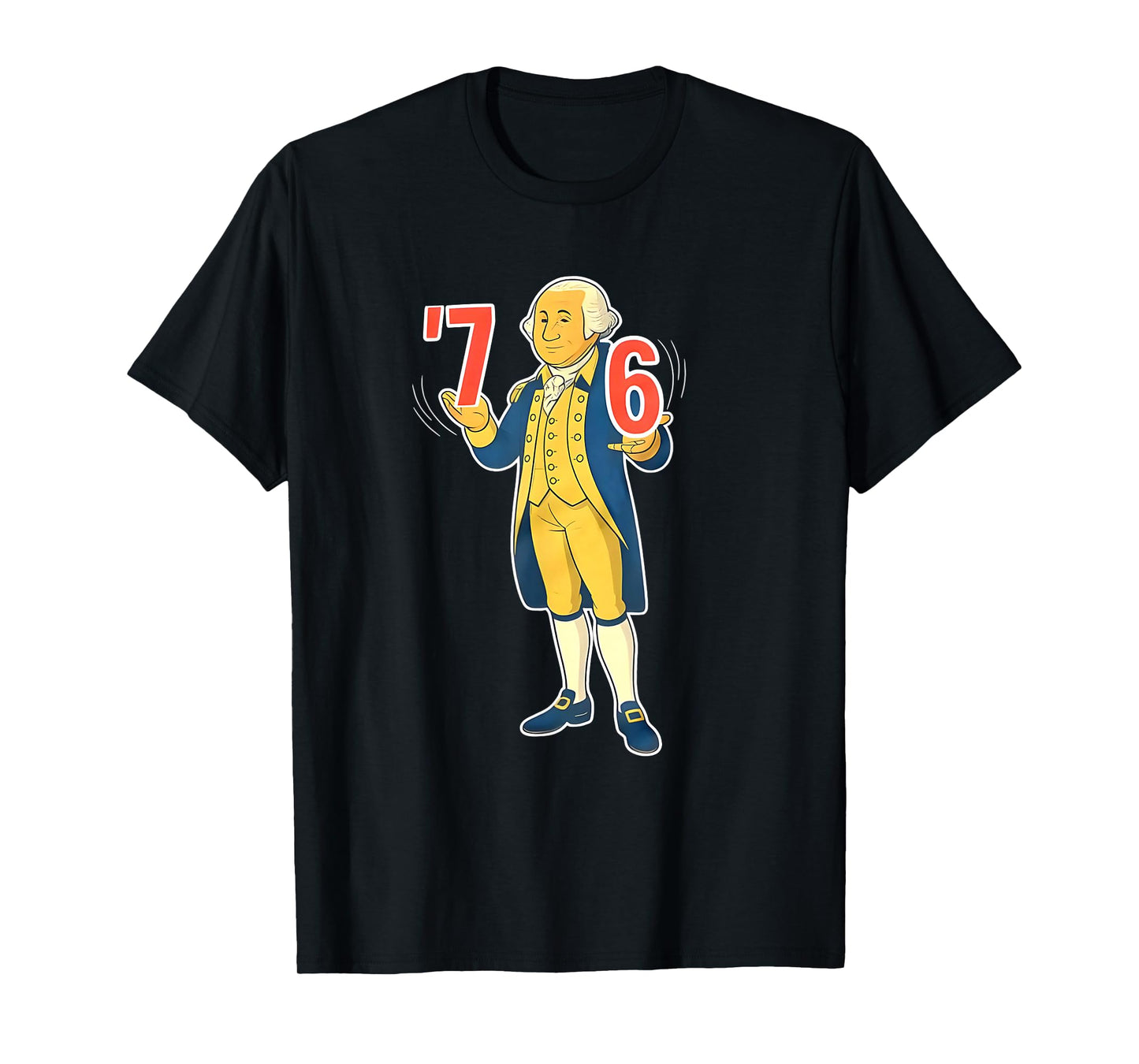 6-7 7-6 George Washington Shirt Six Seven American Design T-Shirt
