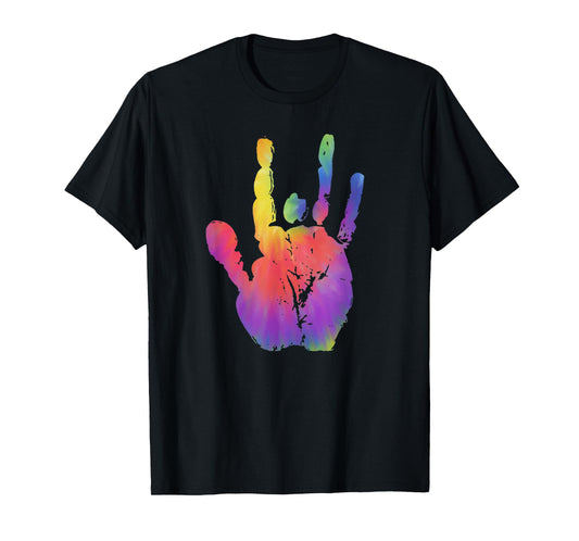 Vintage Retro Jerry Tie Dye Hand Gift Tee T-Shirt