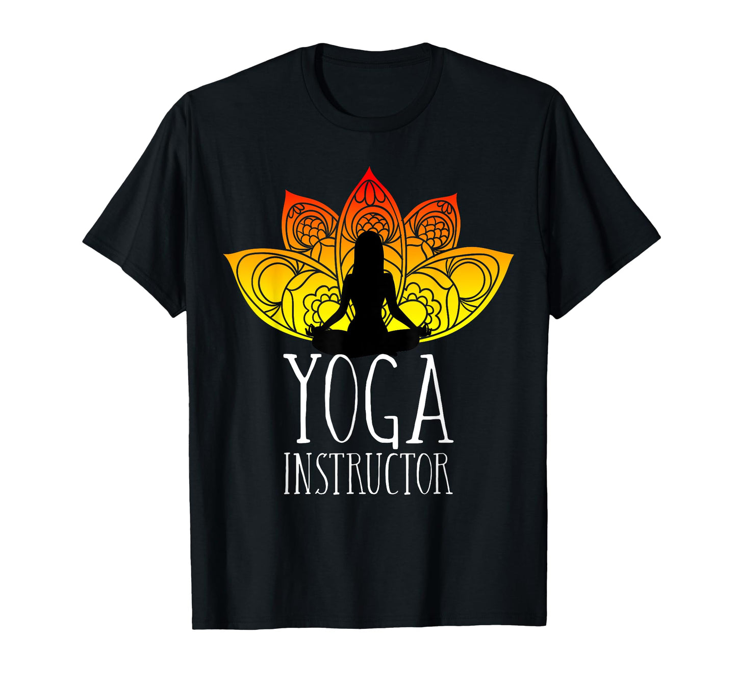 Yoga Instructor Trainer Teacher Namaste Zen Mindfulness Yoga Men Women T-Shirt