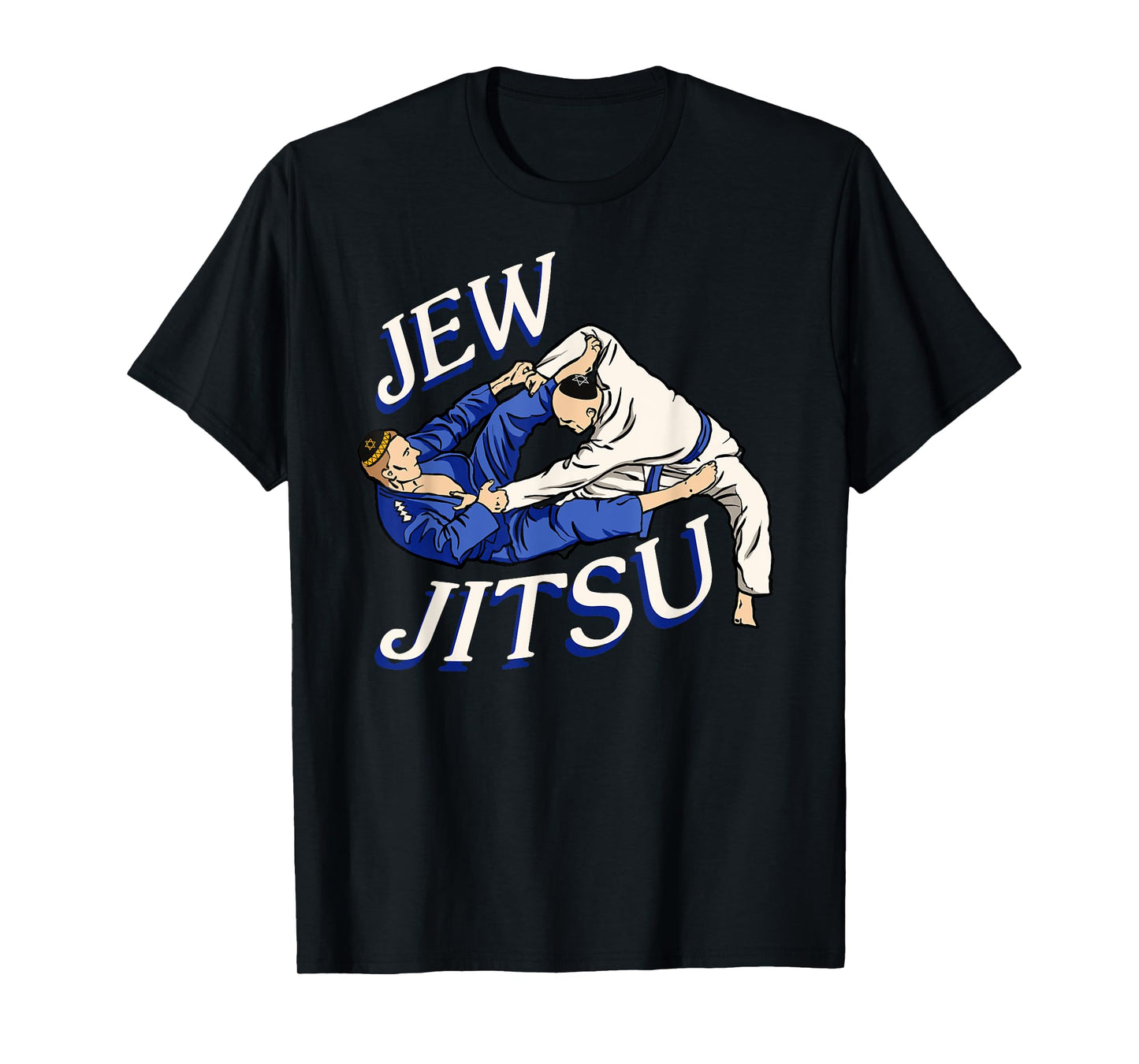 Funny Fighting Tshirt Jew Jitsu Mixed Martial Arts T-Shirt