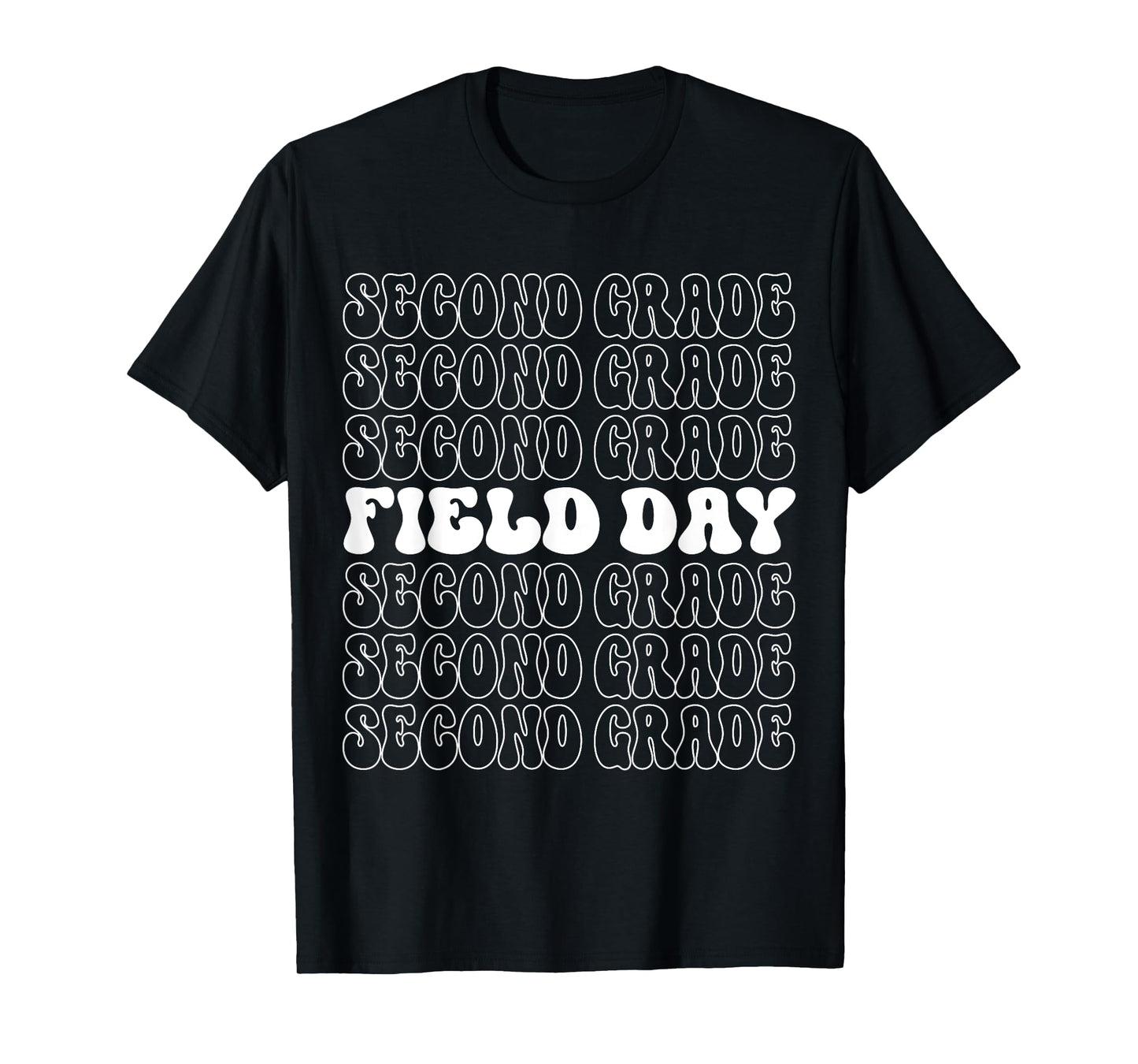 2nd Second Grade Field Day Squad 2023 Teacher P.E Field Trip T-Shirt
