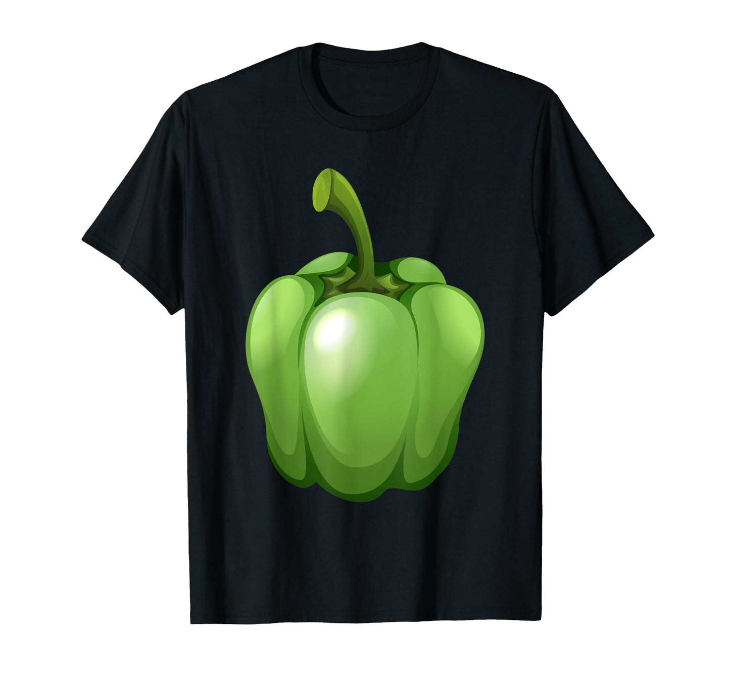 Green Bell Pepper Love Vegetable Veggie Salad Costume T-Shirt