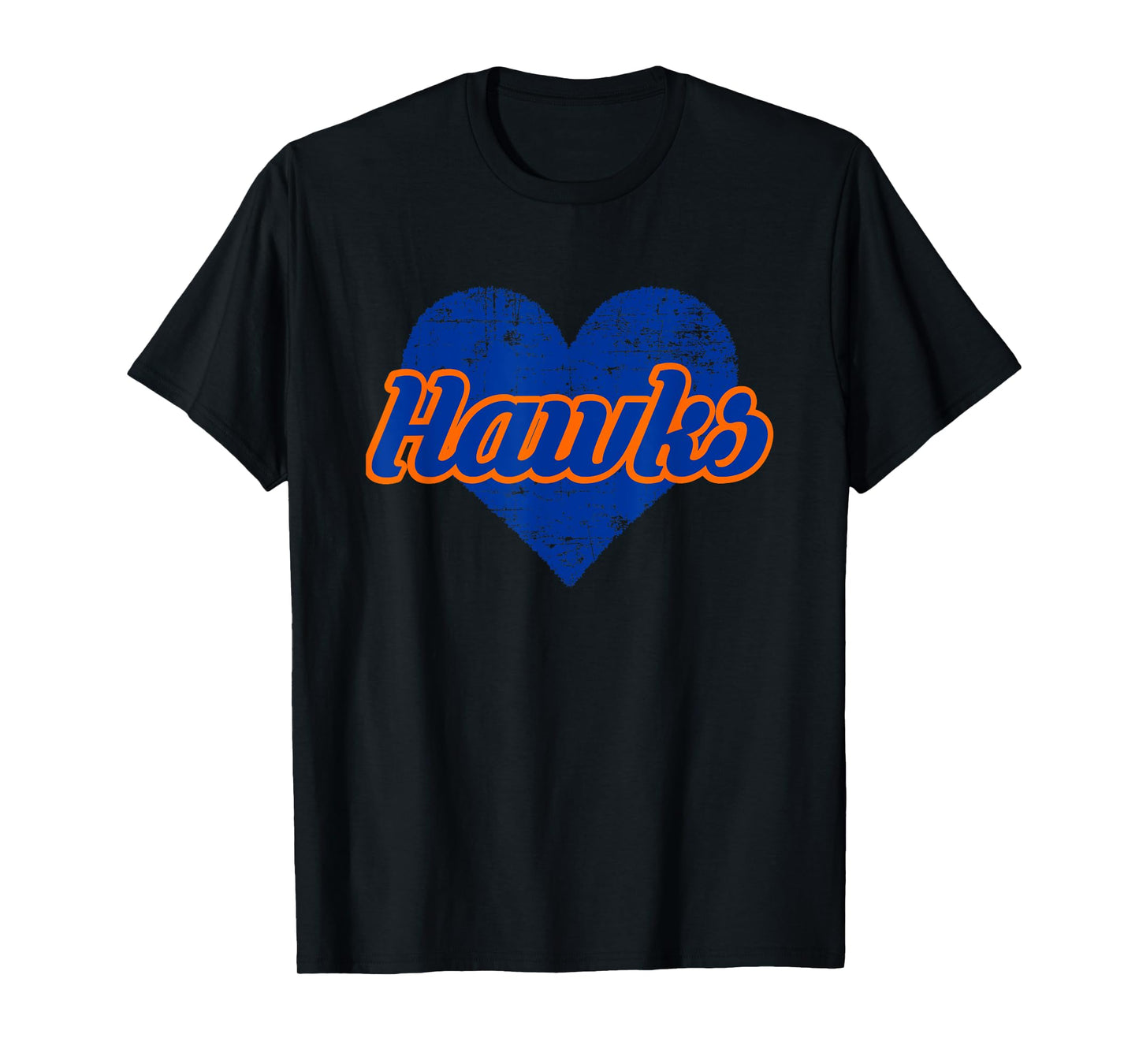 Riverton Hawks Over Heart T-Shirt