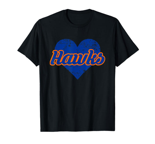 Riverton Hawks Over Heart T-Shirt