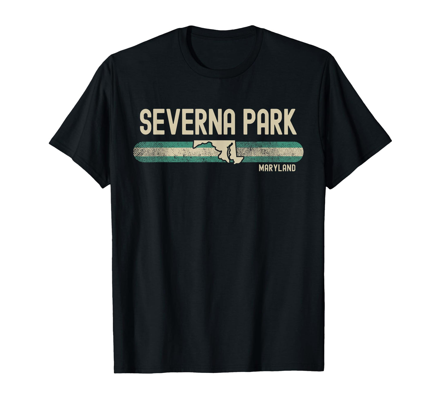 Severna Park MD | Maryland | Travel & 80s Style T-Shirt