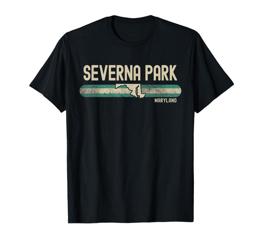 Severna Park MD | Maryland | Travel & 80s Style T-Shirt