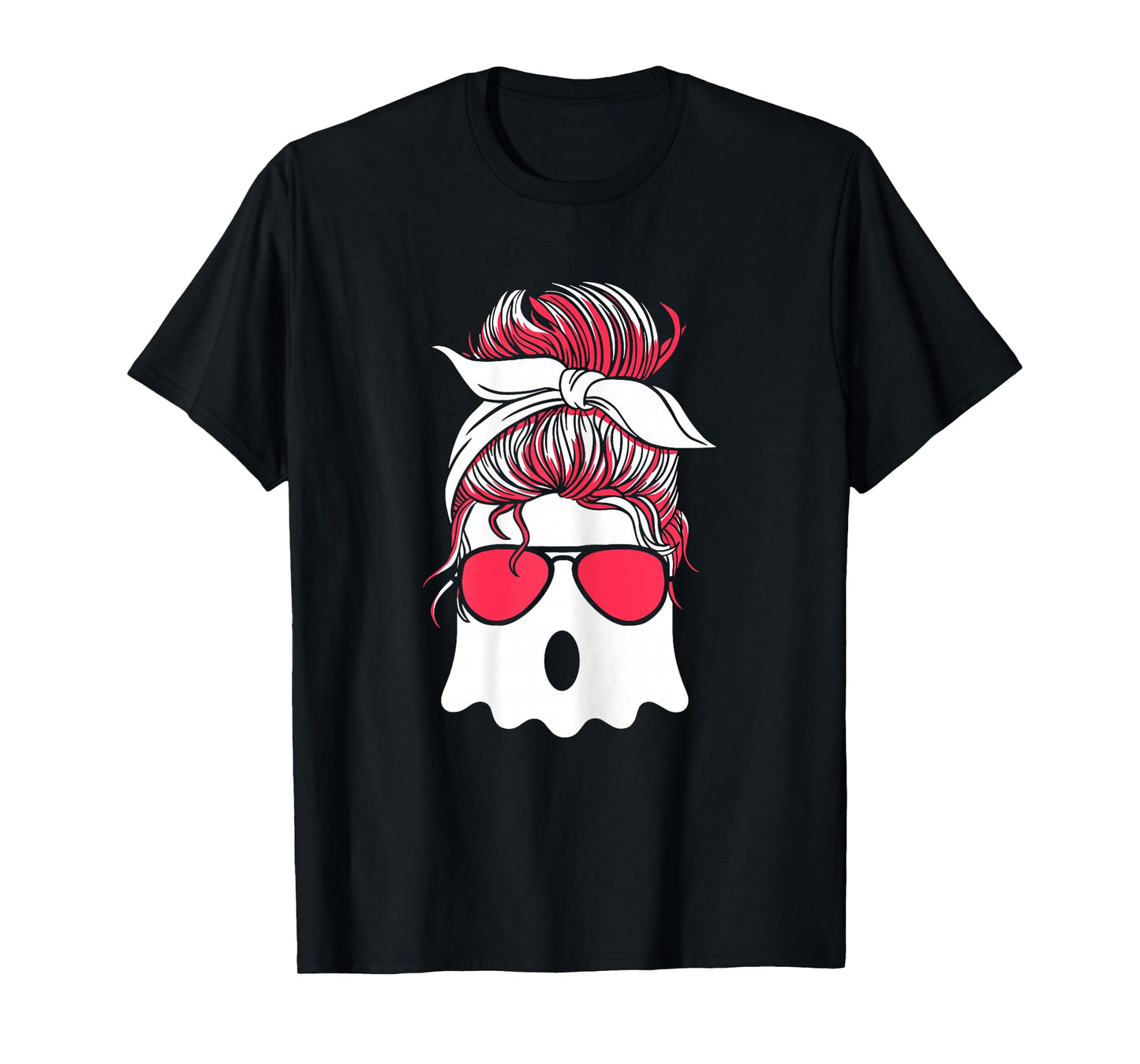 Female Ghost - Halloween T-Shirt