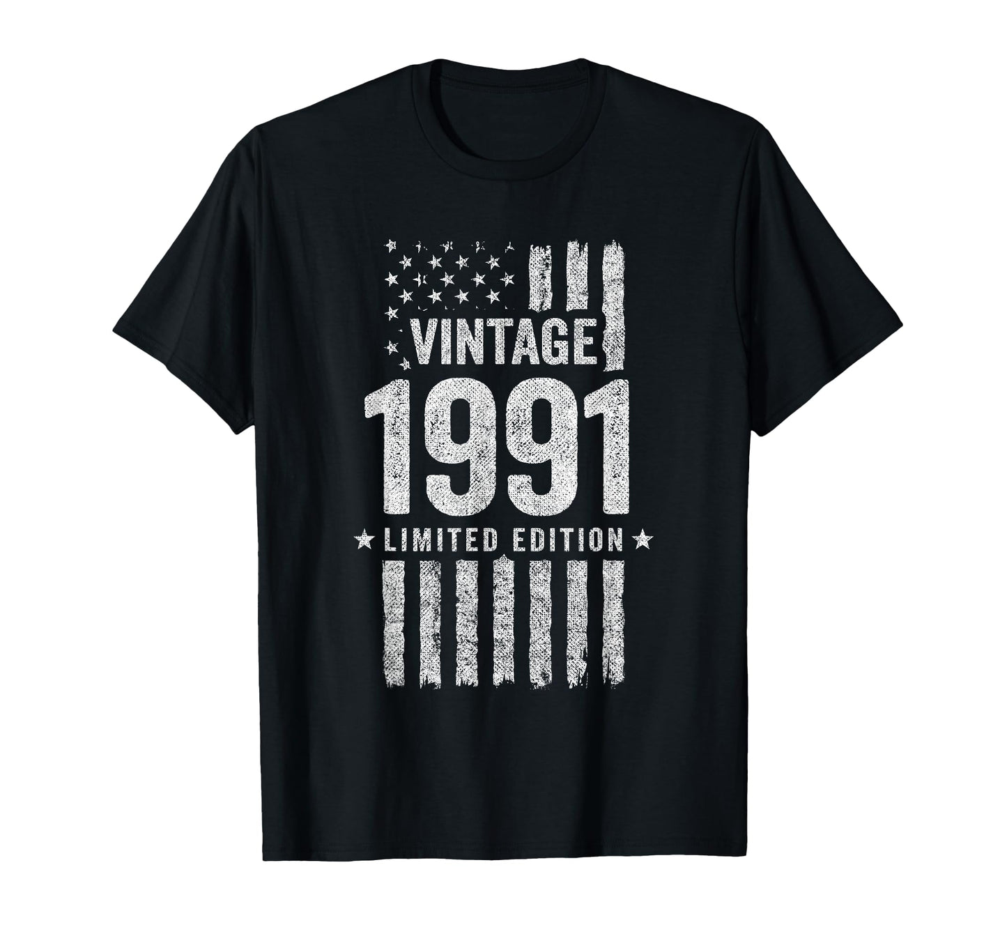 1991 Birthday - Born in 1991 - Limited Edition Vintage 1991 T-Shirt