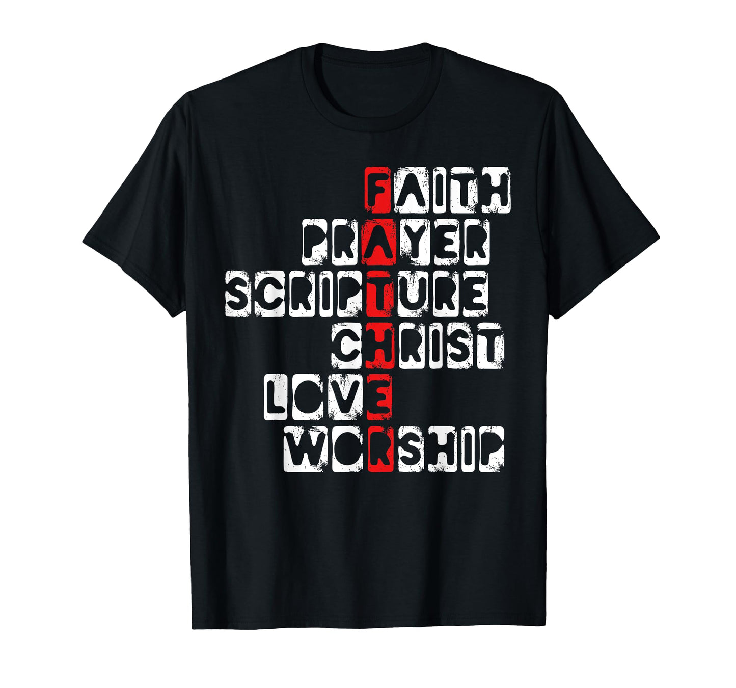 Religious Dad Christian Believer Fatherhood Fathers Day T-Shirt