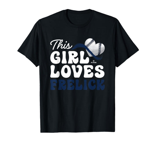 This Girl Loves Sal Frelick Prospect Baseball Fan Gear T-Shirt