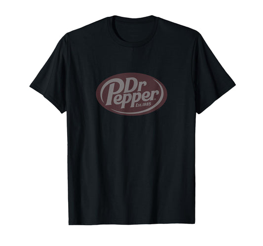 Dr. Pepper Classic Red & White Soda Pop Logo T-Shirt