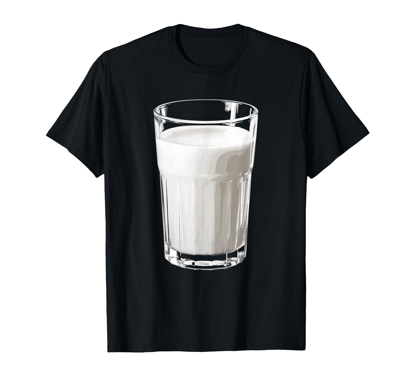 Glass Of Milk Shirt Adult Kids Men Women Glass Milk Costume T-Shirt