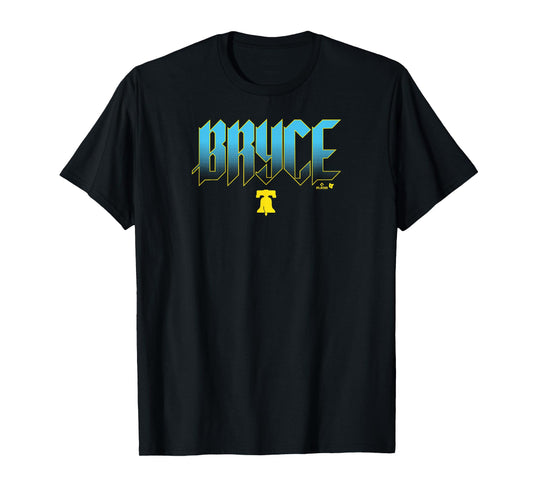 Bryce Harper - City Edition Text - Philadelphia Baseball T-Shirt