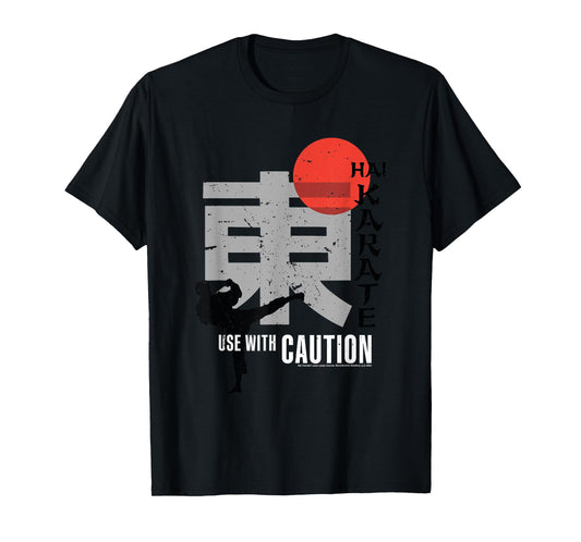 Hai Karate Use With Caution Retro Aftershave T-Shirt