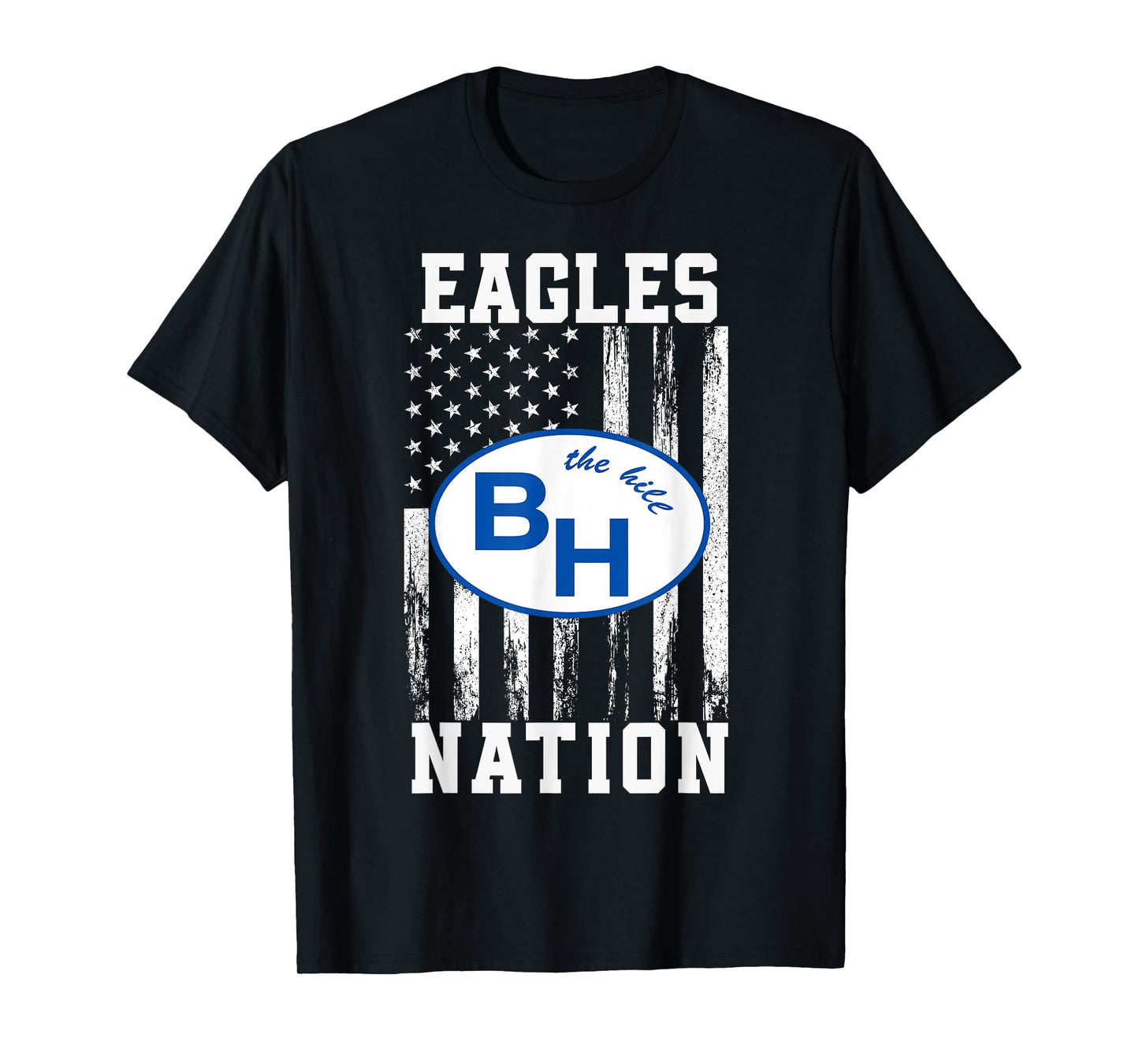 Barbers Hill Eagles Logo Nation HS T-Shirt