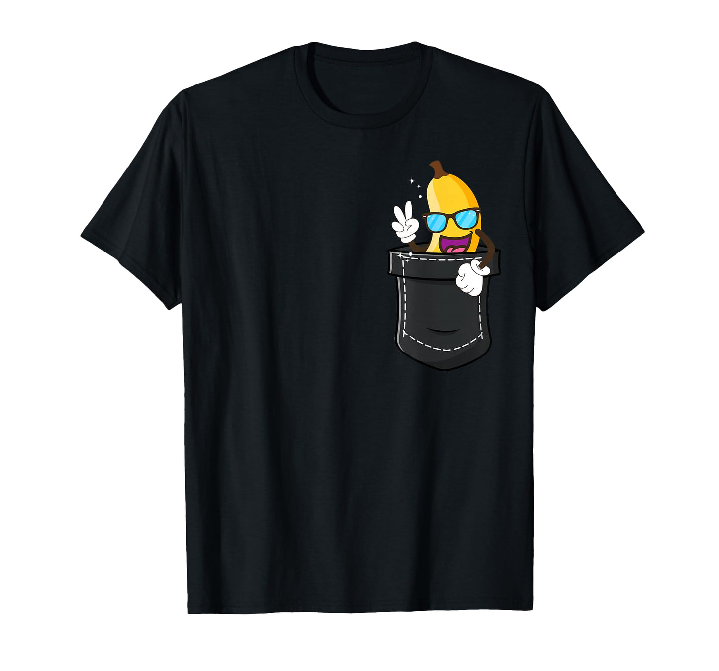 Funny Banana Pocket Halloween Matching Family Couples 2025 T-Shirt