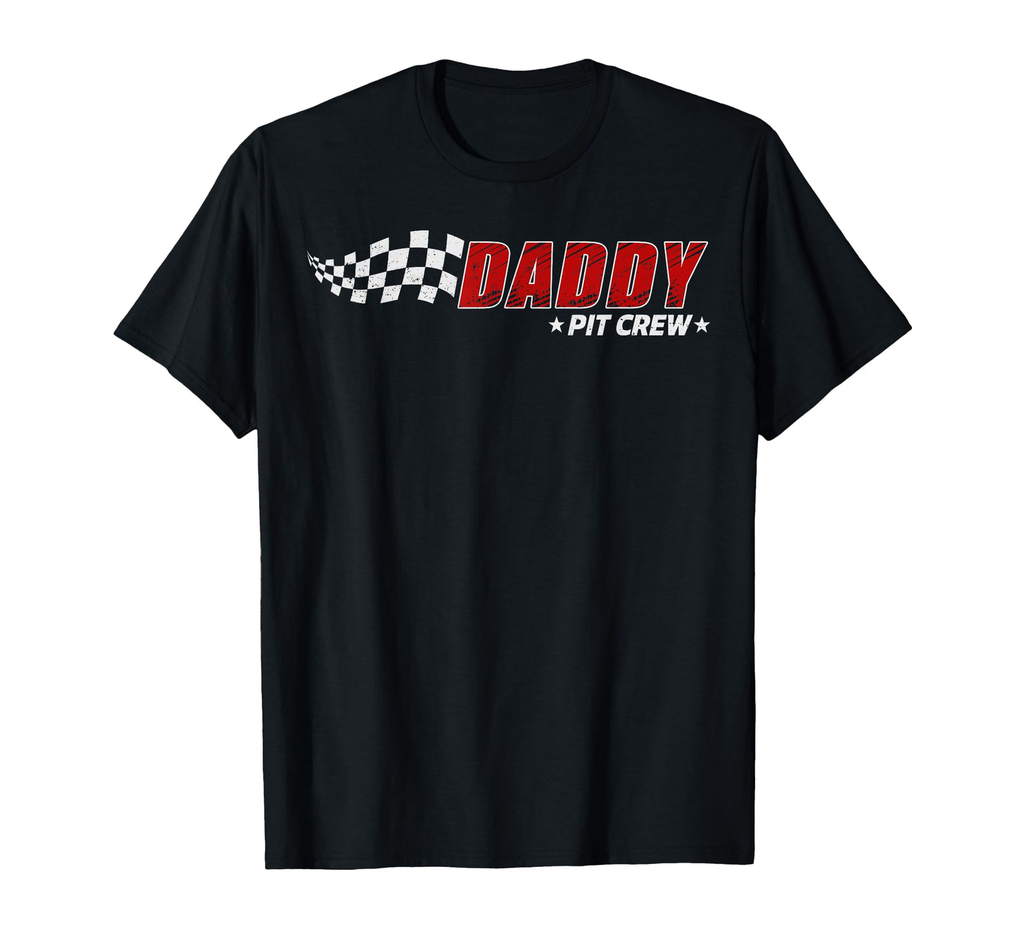 Daddy Pit Crew Race Car Birthday Family Matching Pit Crew T-Shirt