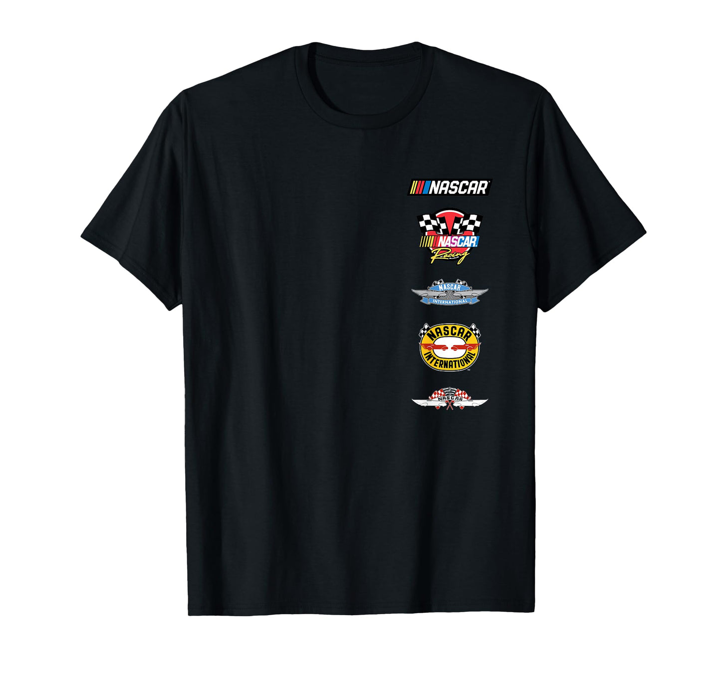 NASCAR - Stacked Historical Racing Logos T-Shirt