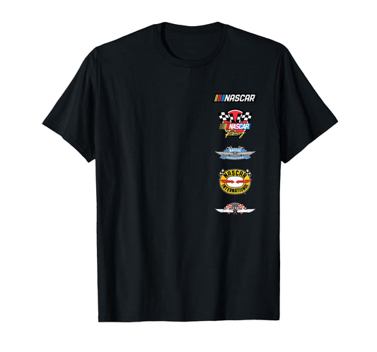 NASCAR - Stacked Historical Racing Logos T-Shirt