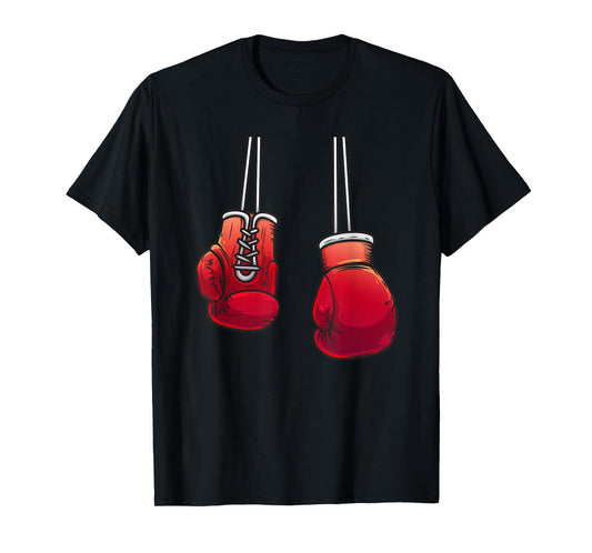 Cool Boxing Gloves For Boxer Fighting Lover Men Women Boys T-Shirt