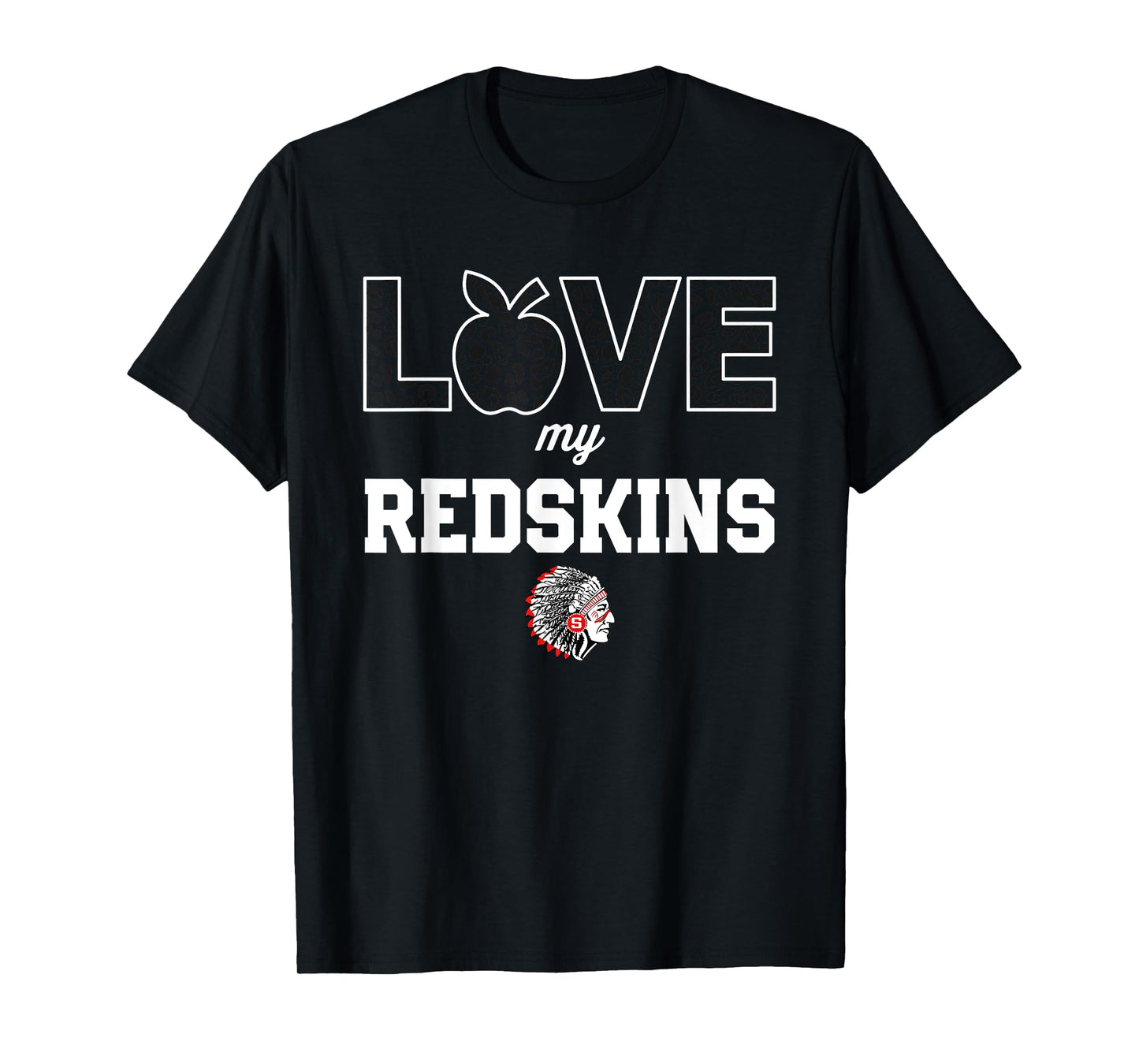 Sullivan Redskins Logo Love My Team HS T-Shirt