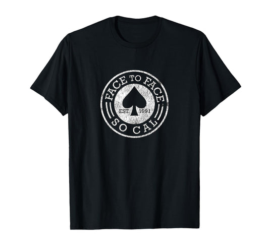 Face To Vintage Design Retro Face So Cal Funny Music Classic T-Shirt