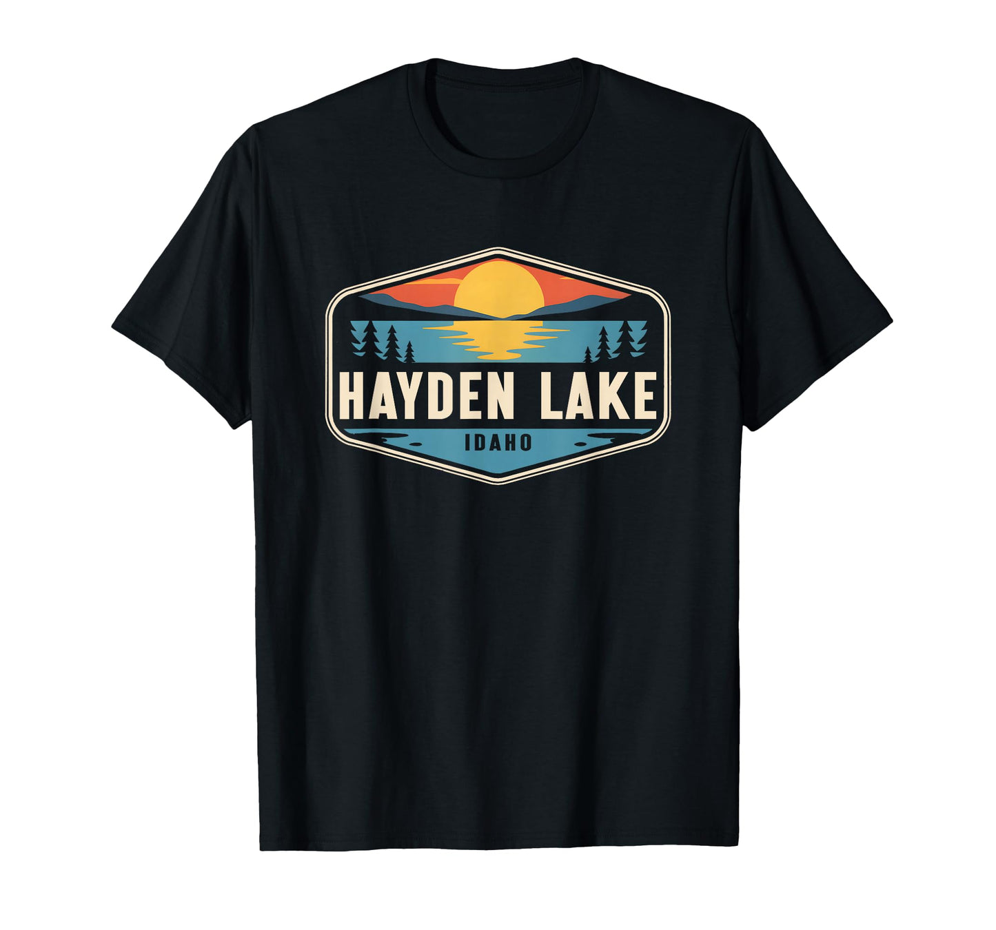Hayden Lake Idaho Outdoors Vintage T-Shirt