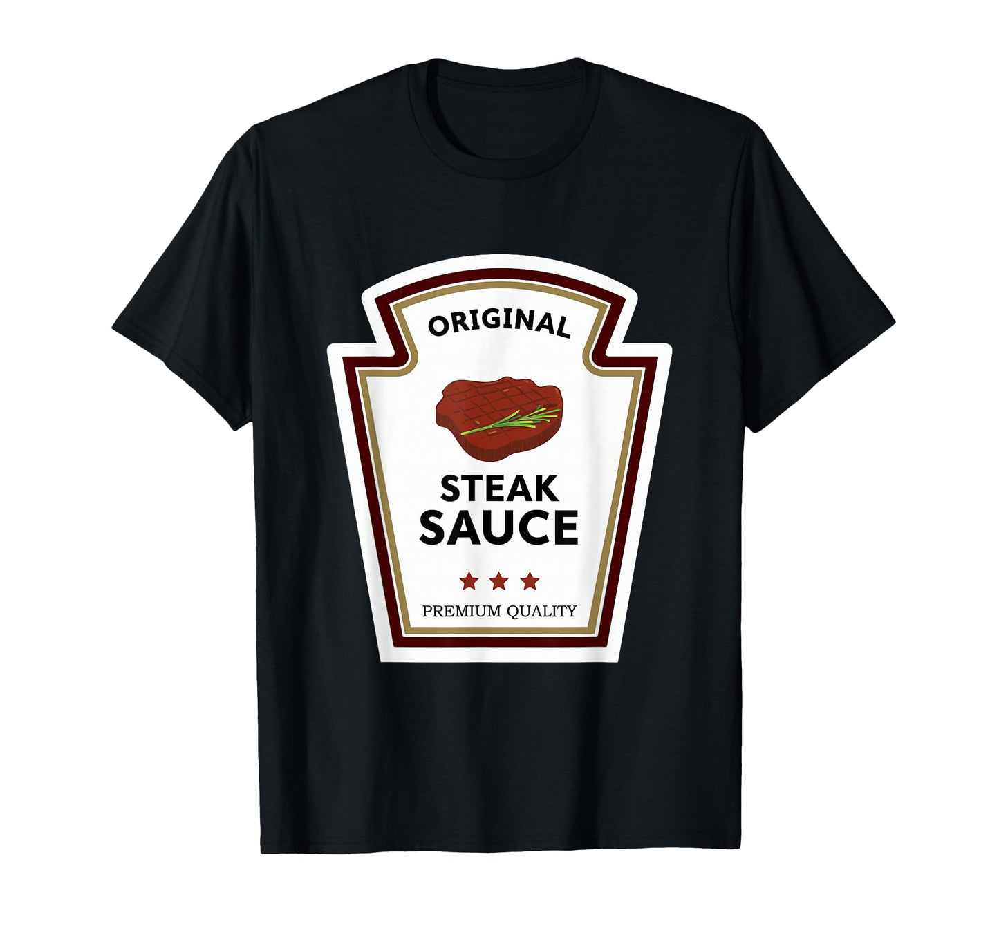 Original Steak Sauce Condiment Group Costume T-Shirt