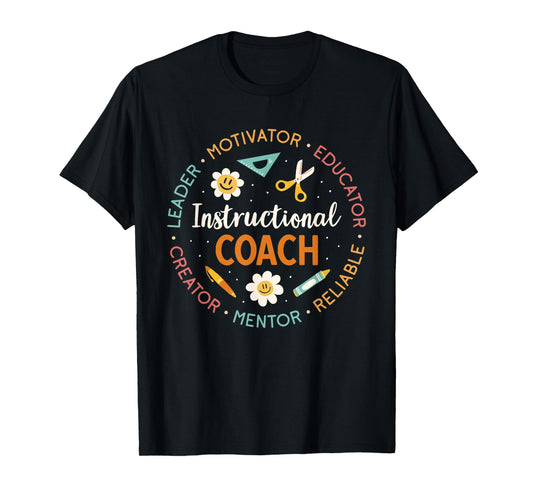 Instructional Coach Back To School Teacher T-Shirt