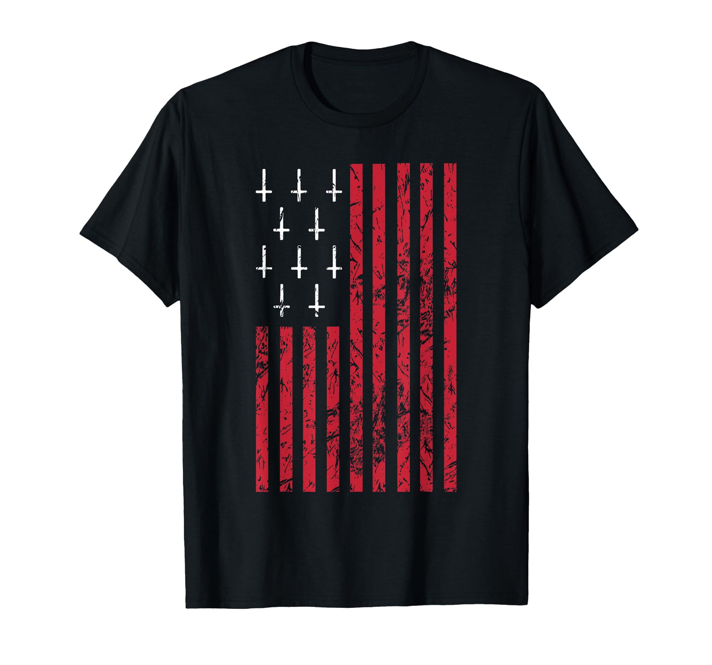 Satanism Church Of Satan Satanic Flag T-Shirt