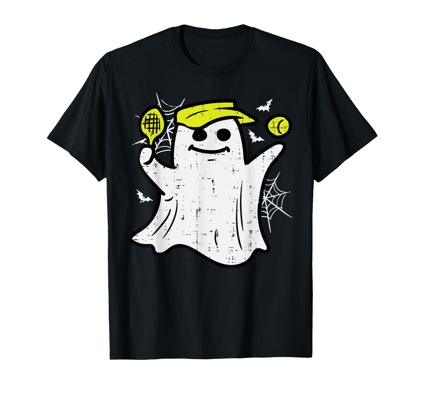 Halloween Pickle Ball Ghost Pickleball Costume Men Women Kid T-Shirt