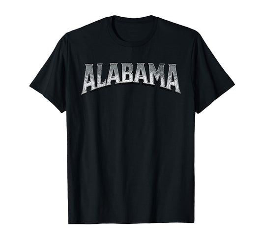 Alabama AL Vintage Sports Design Gifts Men Women Boys Girls T-Shirt