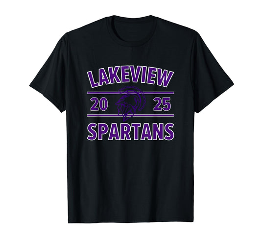 Lakeview Spartans Logo 2025 HS T-Shirt