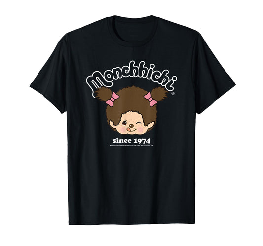 Monchhichi Since 1974 Happy Little Fluffy Girl T-Shirt