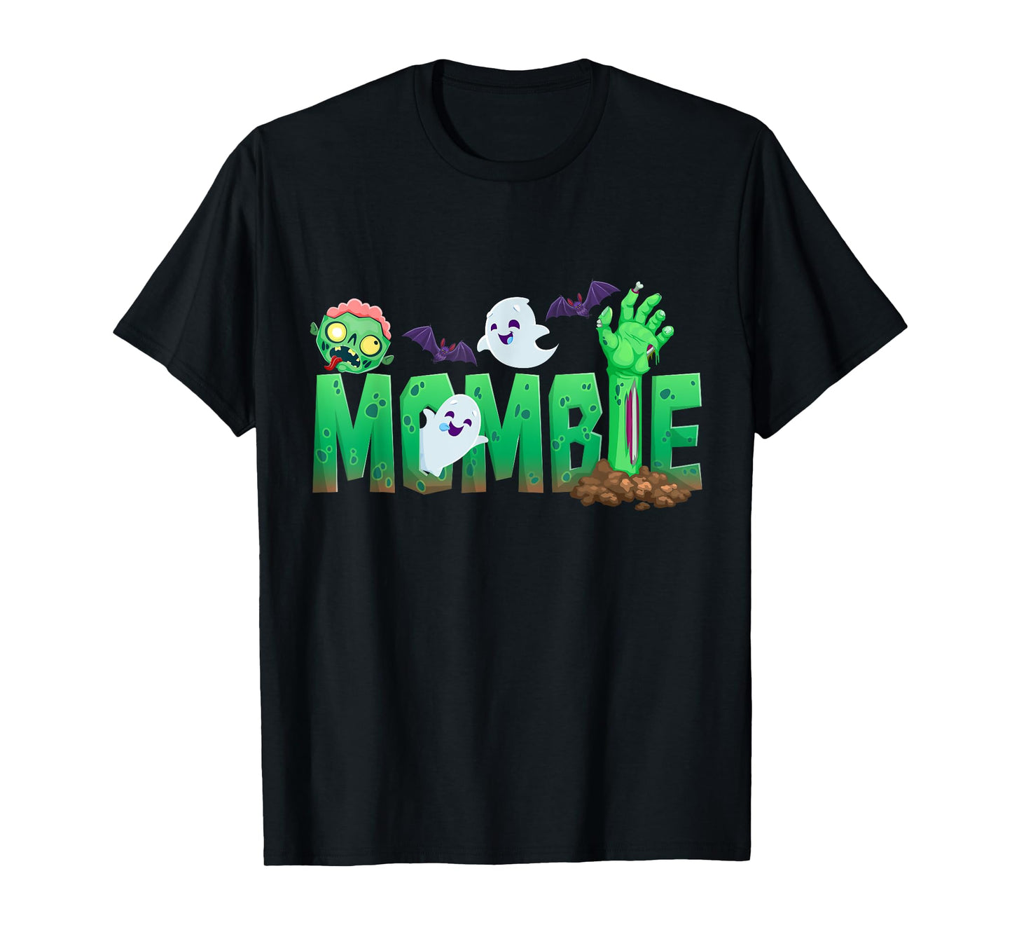 Zombie Mom Funny Halloween Womens Costume Graveyard T-Shirt