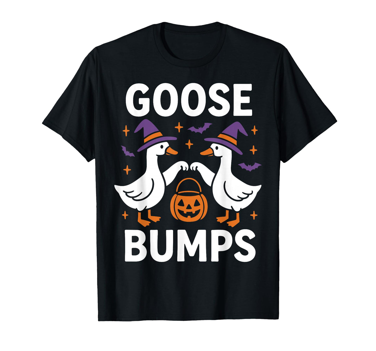 Goose Bumps Goosebumps Halloween Silly Meme Funny Fist Bump T-Shirt