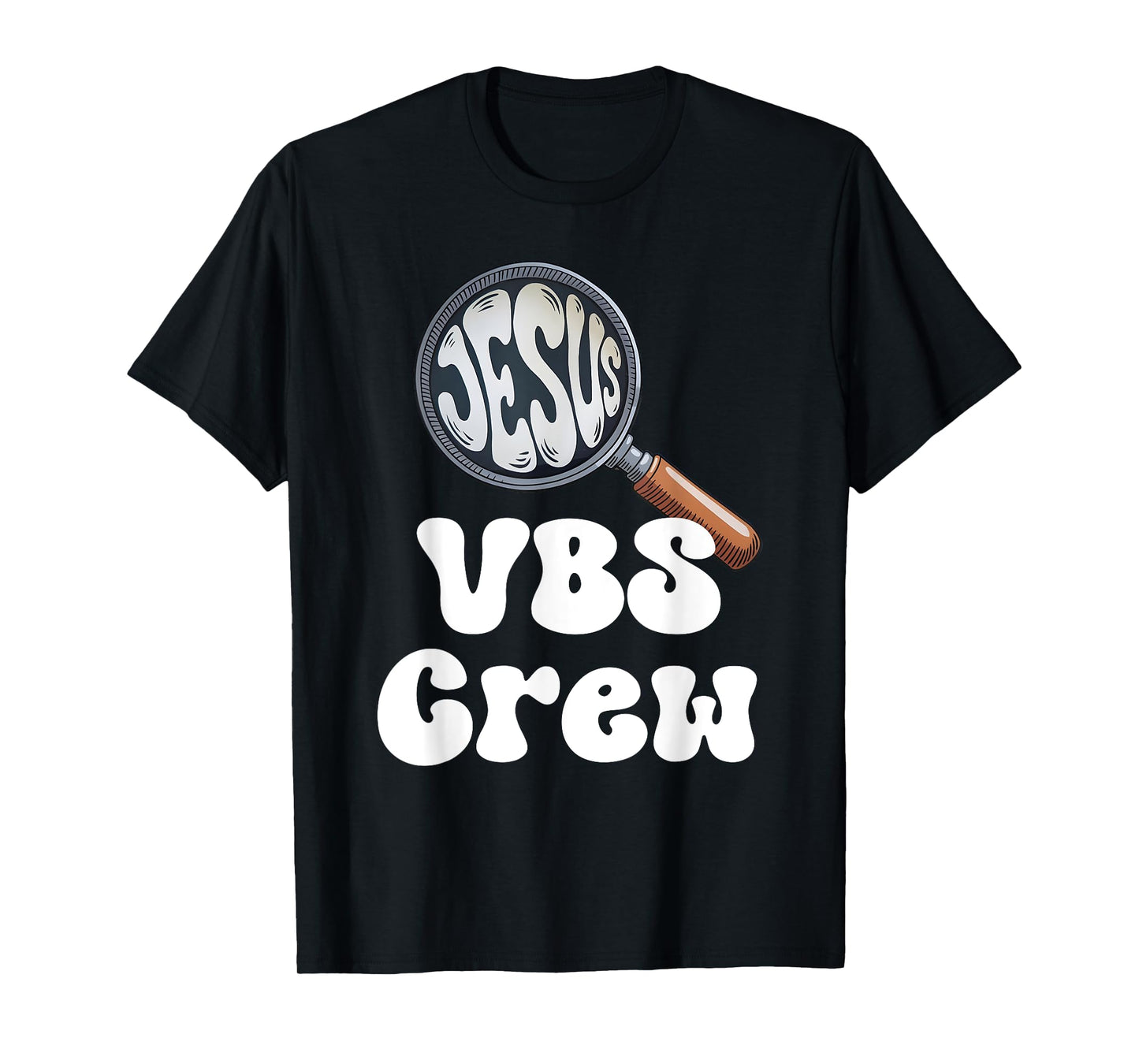 VBS 2025 Vacation Bible School VBS Crew Hand Lens T-Shirt
