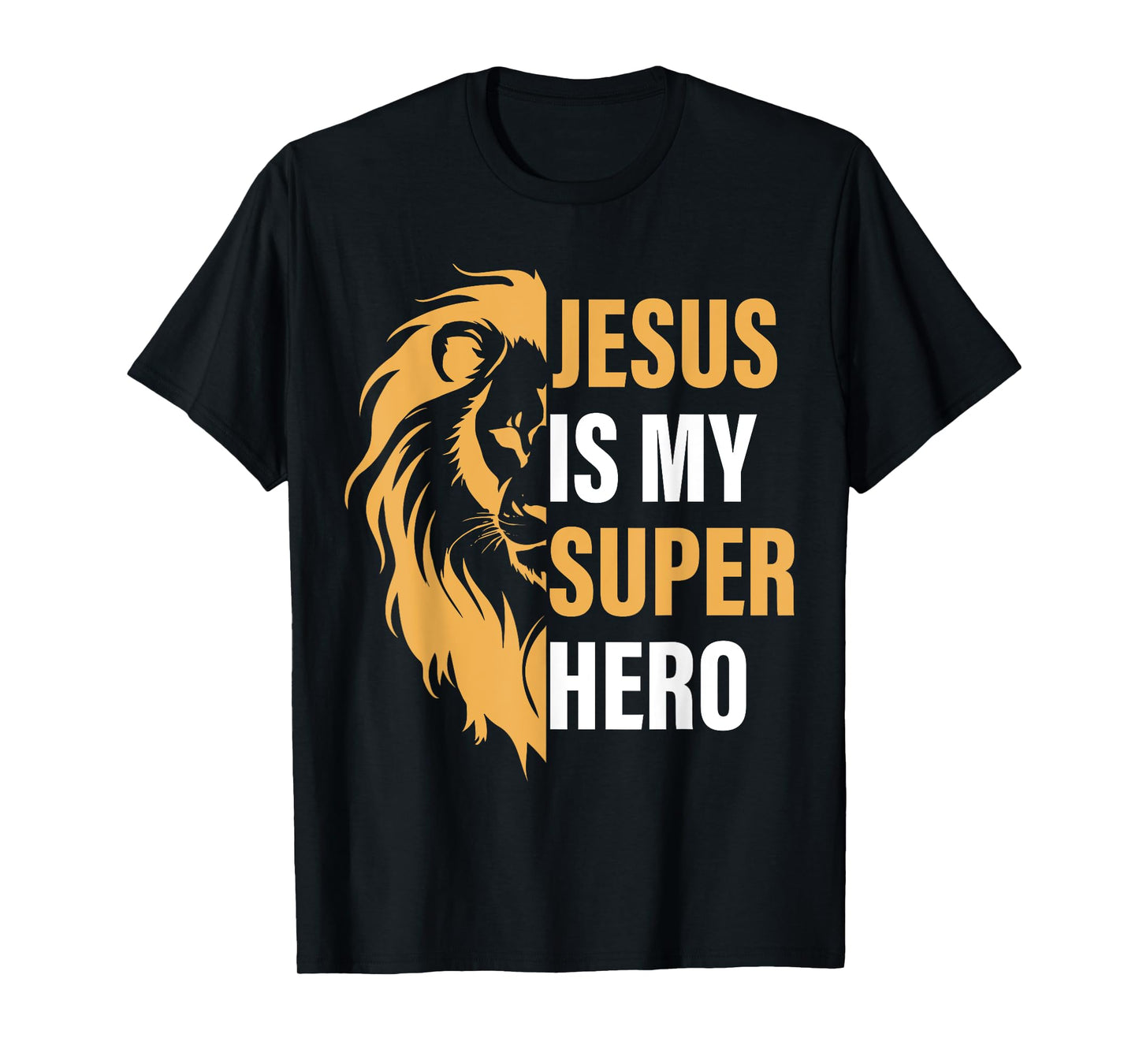 Jesus Is My Superhero Christian Religious T-Shirt