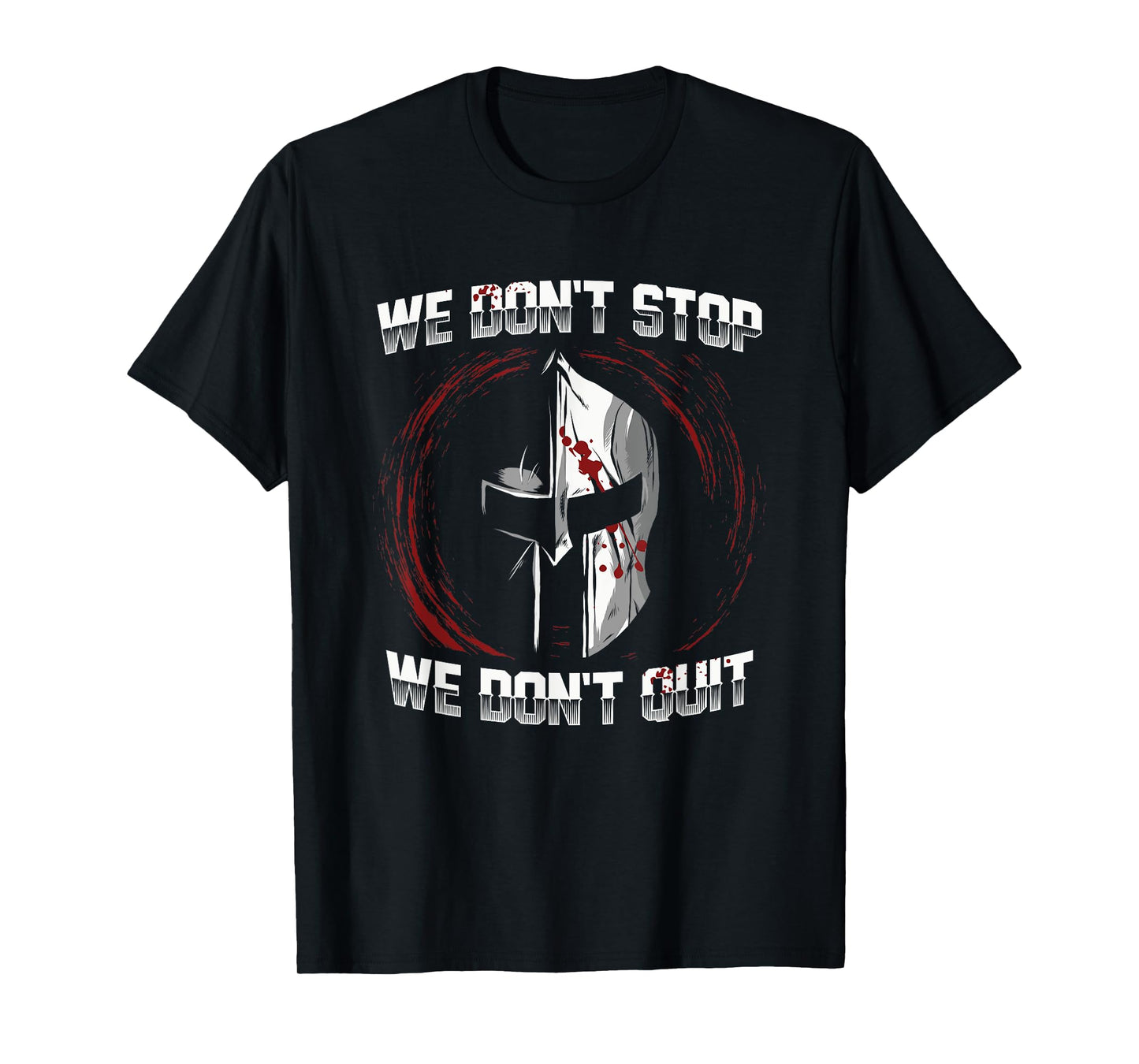 Spartan Workout Design Training Motivation T-Shirt