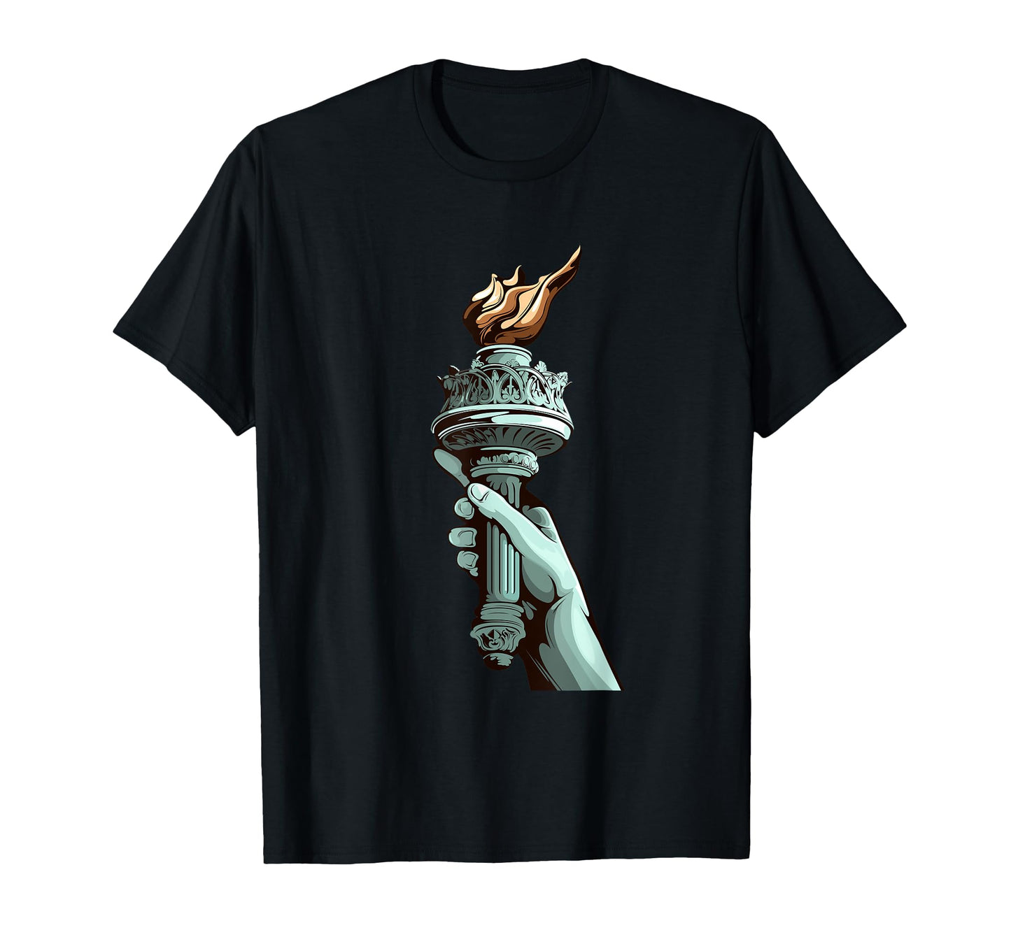 New York City Statue Of Liberty Freedom Cool Graphic Designs T-Shirt