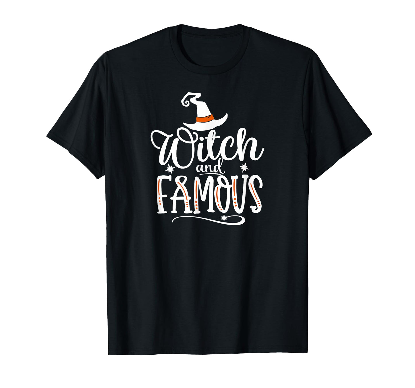 Witch and Famous Funny Halloween T-Shirt
