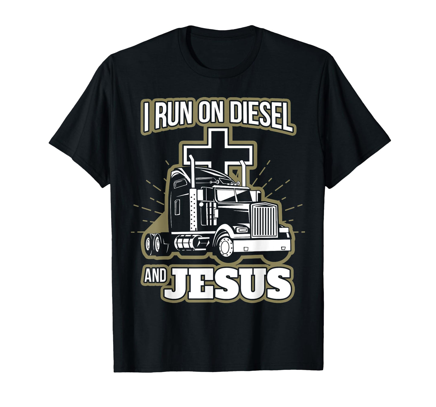 Jesus Truck Driver Christian Trucker T-Shirt
