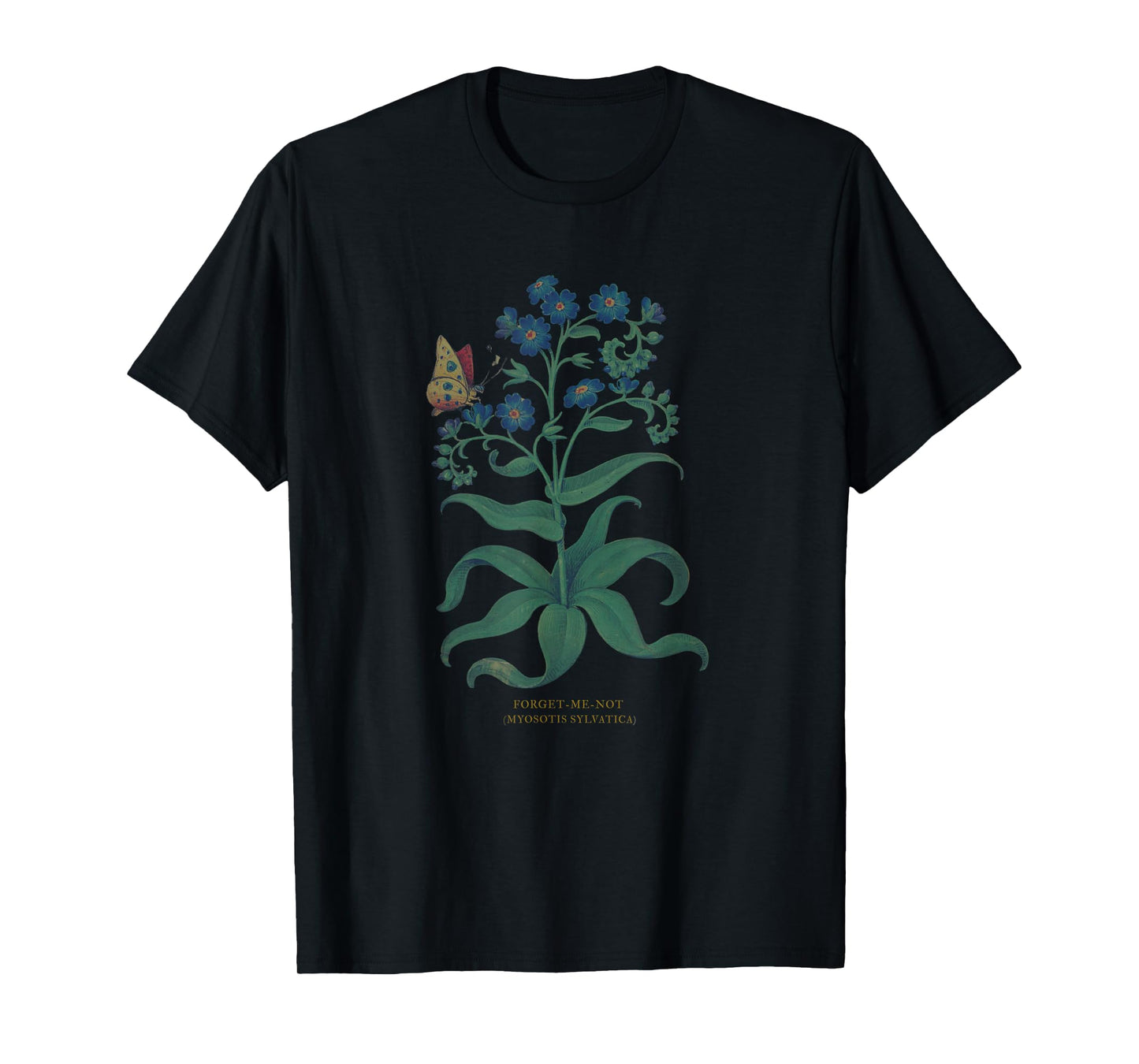 Forget-Me-Not Camp Flower – Summer Love Memory Design T-Shirt