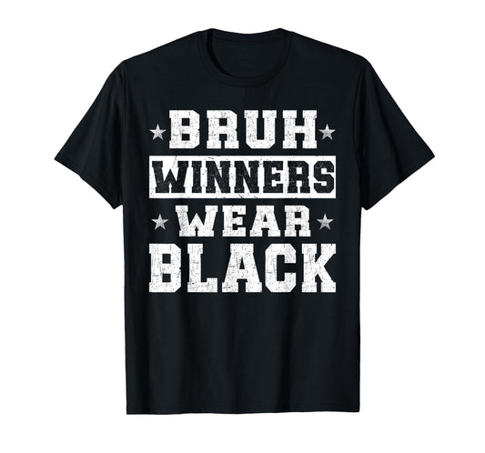 Spirit Week Winners Wear Black Team Camp Game Color Sports T-Shirt