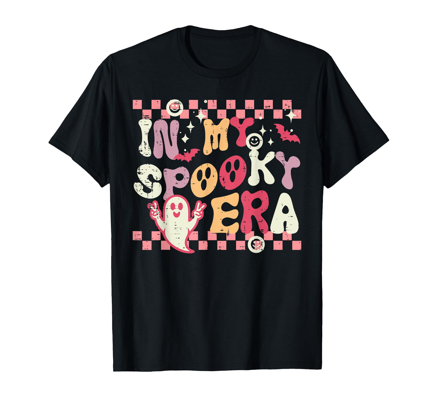 Halloween My Spooky Era Retro Costume Groovy Women Men Kids T-Shirt