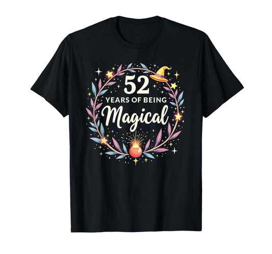 52 Years Magical Birthday Gift - Enchanted Anniversary T-Shirt