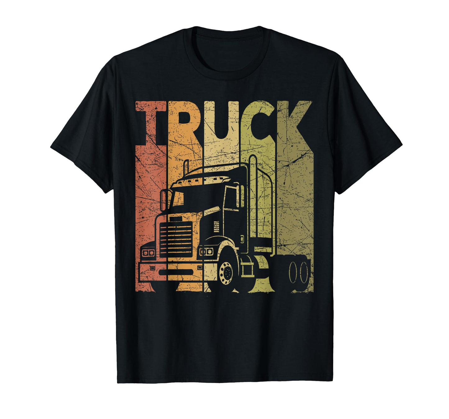 Truck Driver Vintage Trucker Retro Trucking T-Shirt