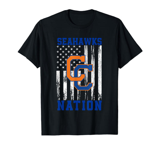 Cape Coral Seahawks Logo Nation HS T-Shirt